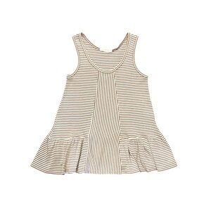 🆕 TANE Organic Pima Cotton Gray Stripe Dress